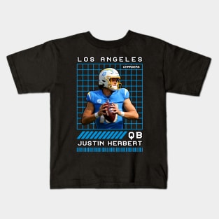 JUSTIN HERBERT - QB - LOS ANGELES CHARGERS Kids T-Shirt